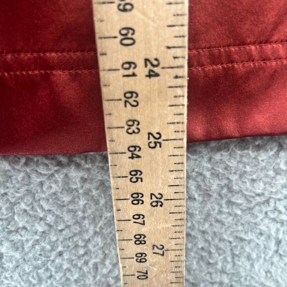 Soft Surroundings Blouse Size Small 100% Silk Rust Burnt Orange NWOT - Picture 10 of 14